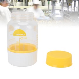 Butter Maker Cup, Manual Butter Machine by Custom Flavour Creations, Safe and Reliable Butter Making Bottle, Integrated Strainer for Cooking and Baking in the