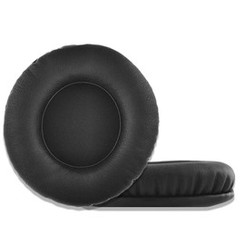 ACCIUK Replacement Ear Pads, Compatible with Pioneer HDJ-X5 HDJ-X7 HDJ-X10 Headphones. Soft Protein Leather and high-Density Memory Foam, one Pair of Headphone Replacement Ear Pads (Black)