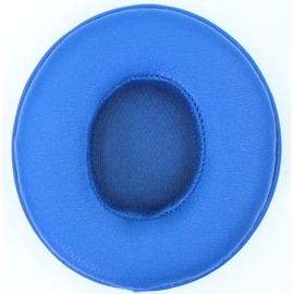 ACCIUK Replacement Solo3.0 Ear Pads, Compatible with Beats by Dre Solo3/Solo2 Wired and Wireless A1796/B0534 Headphones, Made of Luxurious Soft Protein Leather, Replacement Ear Pads (Blue)