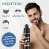 Black 5-Minute Mixing Beard Grooming Kit - Grey Reducing, 4-in-1