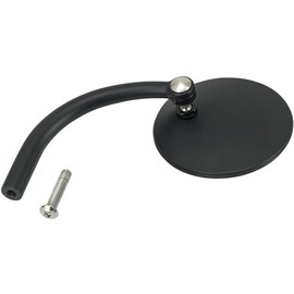 Biltwell | Style: CE Utility Mirror | Application: Perch Mount for HD | Quantity: Single | Shape: Round | Color: Black