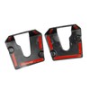 Fewshaw Carbon Fiber Style Door Lock Cover Buckle Protection Decor