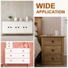sourcing map Ceramic Cabinet Knobs, 10 Pcs Light Pink Heart