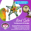 Super Bird Creations SB586 X-mas Star Bird Toy, Small Bird