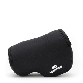 MegaGear "Ultra Light" Neoprene Kameratasche Für Sony A6000 mit 16-50 Objektiv (Schwarz)