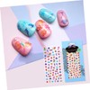 Housoutil Cartoon Sea Star Nail Decals 3 Sheets Kids Nail