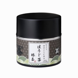 HAYASHIYA Hojicha Powder, Kyoto Uji, Japanese Roasted Green Tea Latte Powder, Low caffeine (60g / 2.1oz)
