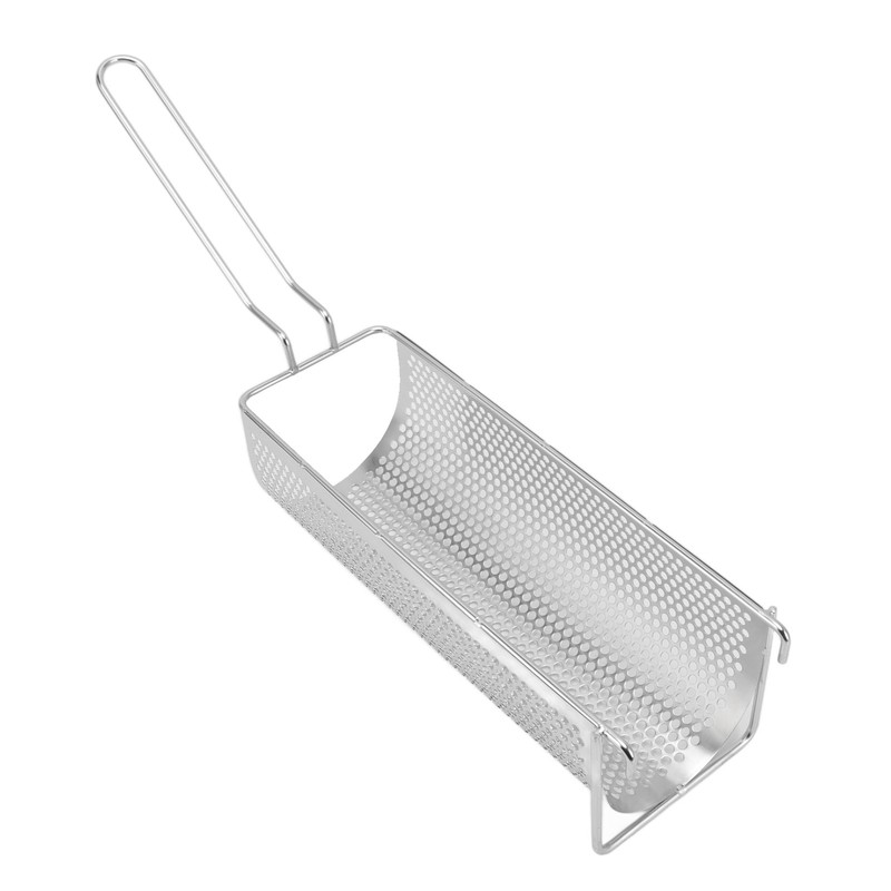 French Fries Basket 304 Stainless Steel Food Grade Thick Flexible