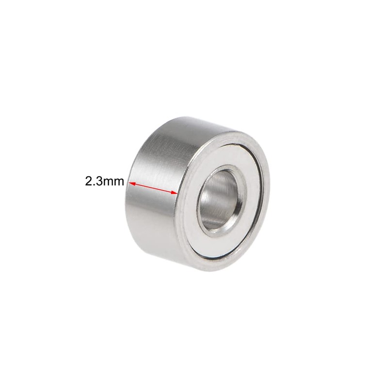uxcell 682ZZ Deep Groove Ball Bearings 2mm Inner Dia 5mm