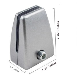 4 PCS Office Desk Partition Support Bracket,Desk Divider Clamp Brackets Shelf Clip Clamp Holder Screen Clip Holders,Desk Privacy Screen Clips Clamps Sneeze Guard Bracket Support 0-1/2" Panel