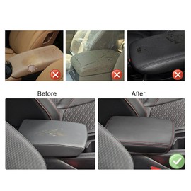 YEE PIN Armrest Cover for Seat Leon 4 MK4 KL1/KL8 2020-2023 / Cuprα Formentor Centre Console Cover | Protect Armrest | Scratch-Resistant Centre Console Decoration