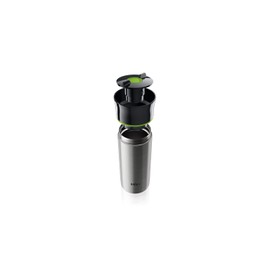 Braun BRSC001 Thermo tazza per il caffè da viaggio, doppia parete in acciaio, capacità 330ml, coperchio antigoccia, mantiene le bevande calde per 4 ore