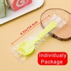 4.3" Mini Disposable Sporks 100ct, Plastic Spork 2-in-1 Utensils, 4