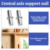 Shelf Support Pegs, 50 Pcs Cupboard Shelf Pegs, 5mm Shelf