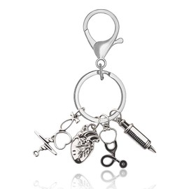 Medical Cardiologist Retirement Cardiology Gifts for Doctors Day Gift Keychain for Men Women Cardiac Surgeon Gifts for Doctor Cardiologist Cardiology Graduation Presents for Her Him Students Nurse