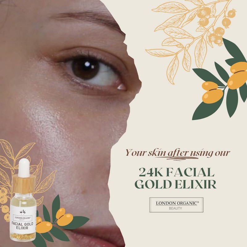 London Organic Facial Gold Elixir (15ml)