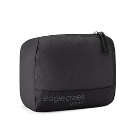 Eagle Creek Pack-It Isolate Cube Small Packing Cubes for Travel Made with Durable Water-Resistant Nylon, Self-Repairing Zipper & Quick-Grab Handle Black -Reveal (New)