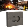 Graphite Mould Good Thermal Conductivity Coin Shape High Density Save