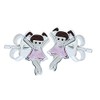 Ballet Cheerleader Dancer Earrings 925 Sterling Silver