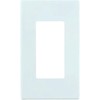 White Screwless Single-Gang Wall Plate Covers (20-Pack)