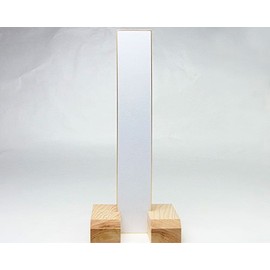 Melancholy Zhong Original Strip Stand (Made in Fabric 桧) 挟mi込mi Operated (Normal Width Strip with 2 Blades,) No. 6 [Melancholy Zhong Engraved, 50-Pack]