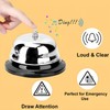 Ahad Trader Premium Stainless Steel Hand Held Calling Bell for
