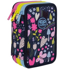 Coolpack F067831 Jumper 3 In The Garden Pencil Case, Multicoloured