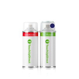 TouchUpDirect P2 Mischievous Purple Metallic Compatible with Ford Exact Match Touch Up Paint Aerosol - Essential Kit