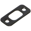 Kwikset 85063-514 1" x 2-1/4" Radius Corner Deadbolt Strike Iron