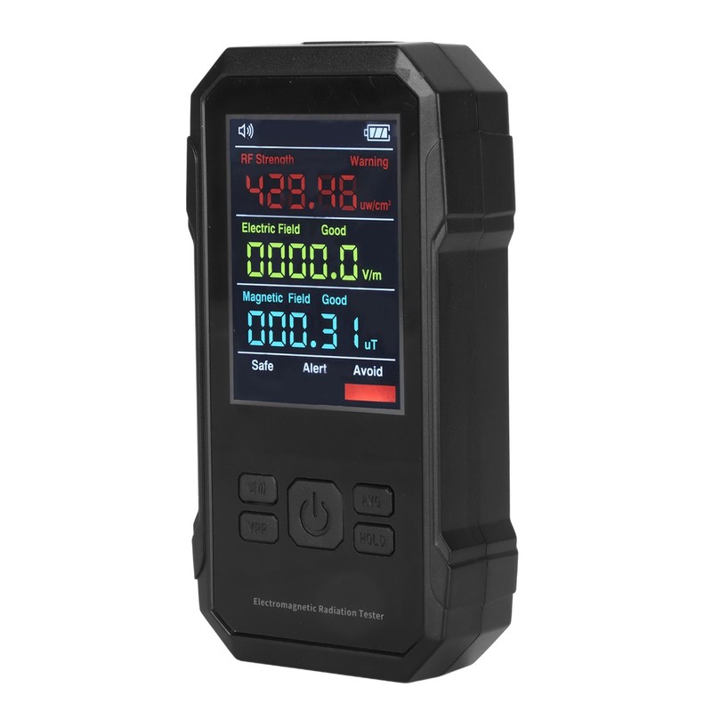 Electromagnetic Radiation Detector Professional Handheld Digital Radiation Detector with LCD
