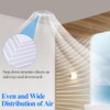 WiseWater 12x12 Bathroom Ceiling Fan Grille with Springs, Replacement Vent