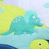 JISEN 3 Piece Crib Bedding Set Crib Quilt Crib Sheet