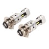 H6 H6M P15D Motorcycle LED Bulb Dual Optical Lens 100W