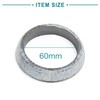 ACROPIX Exhaust Donut Gasket Universal 60mm Inner Diameter 1 Piece