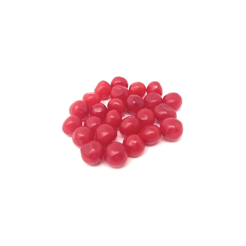 YANKEETRADERS, Cherry Chewy Sour Ball Candy, 2 lb Bulk Size