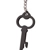 Komonee Key to the Door Black Keyring Bottle Opener Key