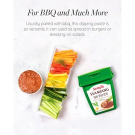 Sempio Ssamjang Korean Dipping Sauce 17.6Oz Vegan Umami Flavors