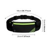 Running Waist Pack, Flat Bottom Waist Pack, Waterproof Running Bag