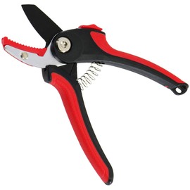 KONYO GARDEN FRIENDS Easy Grip Pruning Shears EGS-101 Anvil Type Fluorine Blade Body: Depth 0.7 inches (1.7 cm), Main Unit: Height 7.1 inches (18 cm), Main Unit: Width 2.2 inches (5.5 cm)