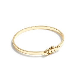 Coach Women's Signature Buckle Bangle Bracelet