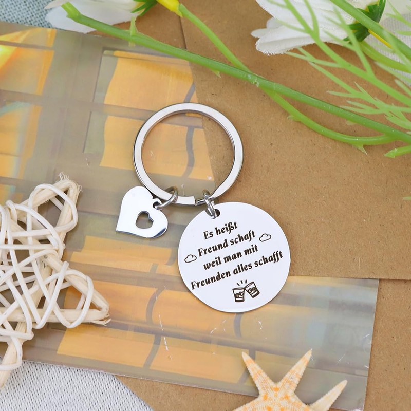 Yilousy Gift for Girlfriend Christmas, Keyring Gift, Girlfriend Gift, Girlfriend