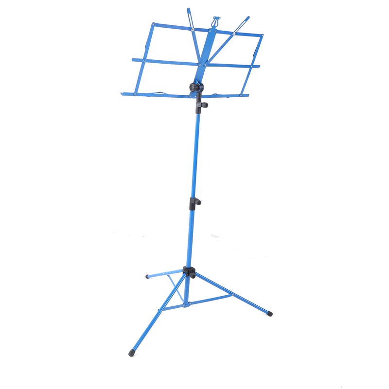Small Music Stand Metal Portable Shelf Easy Assemble Lift Fold