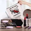 WCGXKO Tornado Lover Gift Not My First Tornadeo Makeup Bag