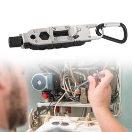 QIEIEI Screwdriver Keychain Multitool Pliers Pocket Screwdriver Multitool Small Multitool Pocket Tool for Fishing Camping Fathers Day