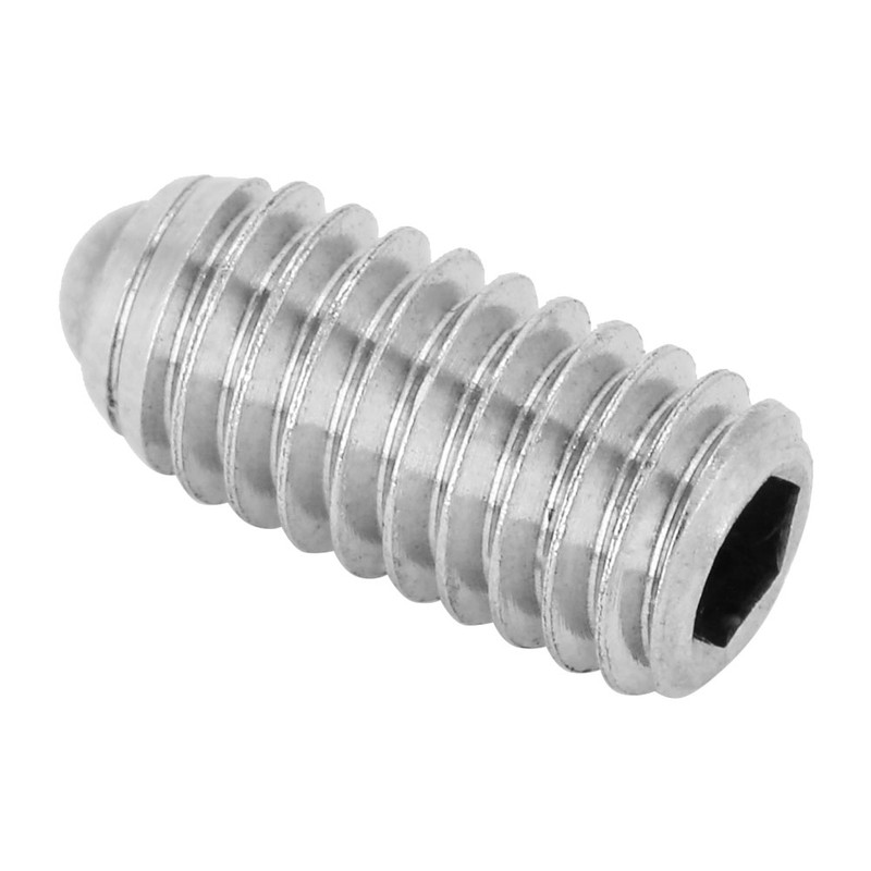 20pcs set Stainless Steel Thread Hex Spring Ball Plunger Screw