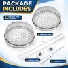 RV Furnace Vent Insect Screen – 2-Piece Stainless Steel Mesh
