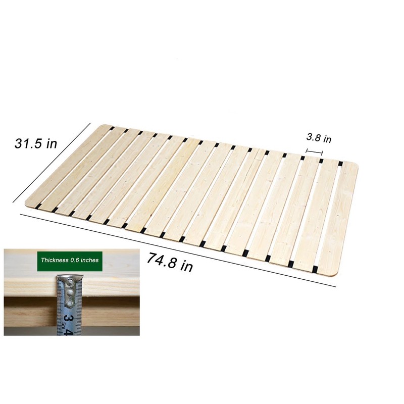 AMGBYMGB Covered Wood Slats,Sofa Cushion Support Board,Thicken Solid Wood Covered