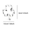 ZDYWY Shamrock Shaped Cookie Cutters