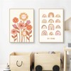 champracer Set of 3 Posters for Children's Room, Boho Decorative