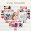 Nail Files 8 Pcs Professional Nail File and Buffer Block